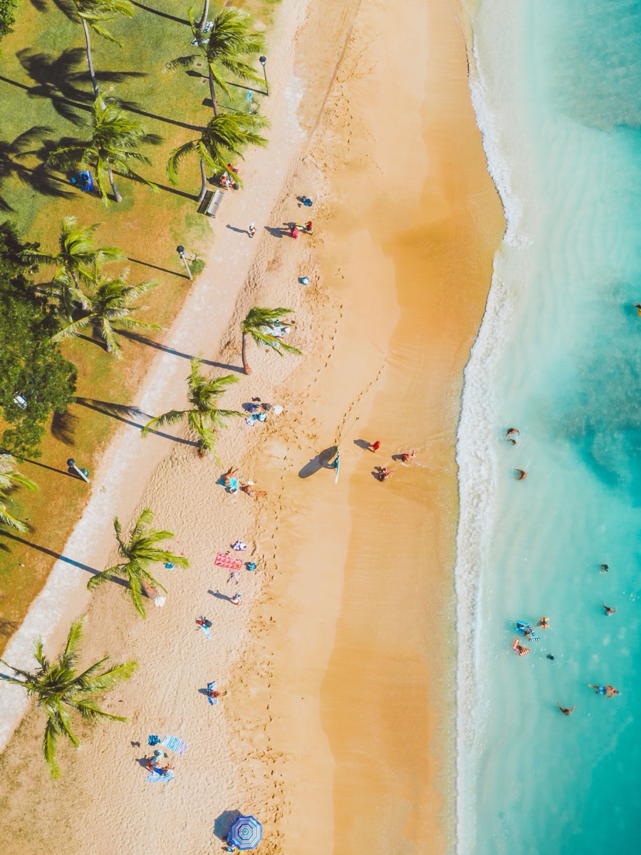 Sample coastal travel photo
